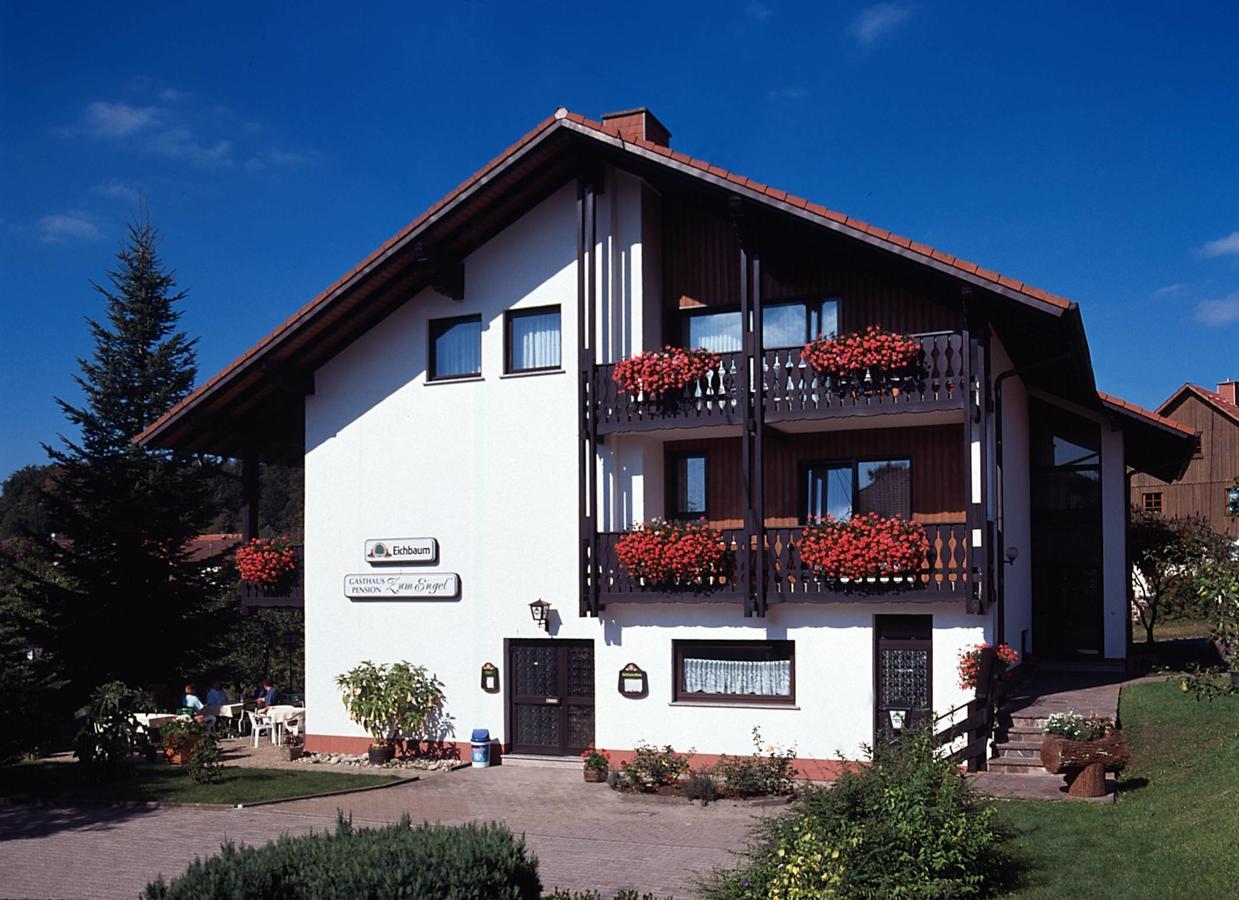 Gasthaus Und Ferienwohnungen Zum Engel Waldbrunn  ภายนอก รูปภาพ
